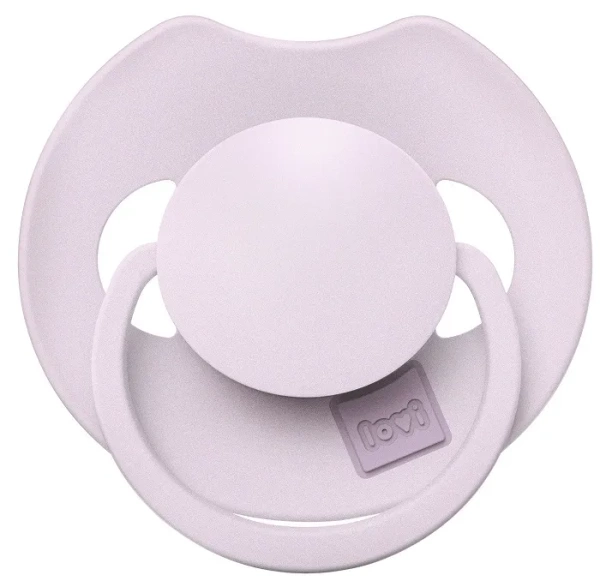 LOVI Prime - smoczek silikonowy dynamiczny 0-6 m | Lilac