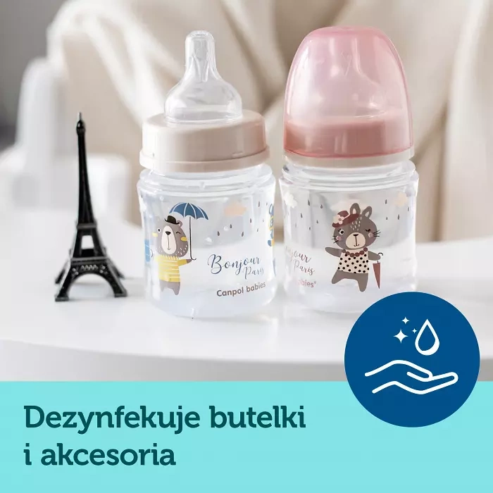 CANPOL BABIES - podgrzewacz i sterylizator do butelek 4w1 z termostatem