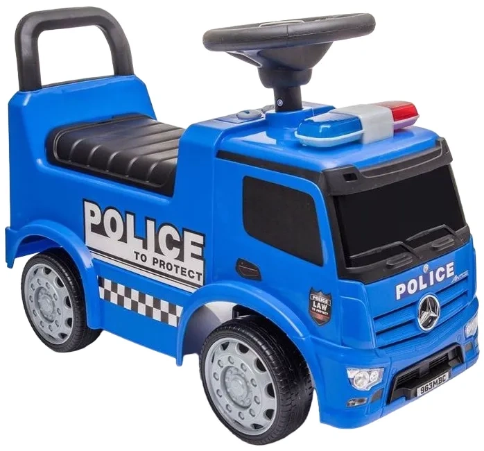 BABY MIX Policja - jeździk Mercedes z klaksonem i sygnałami świetlnymi | Radiowóz policyjny