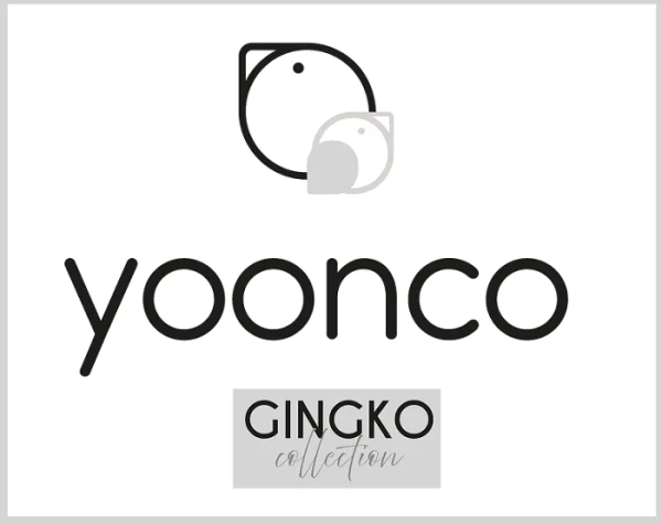 YOONCO - dwustronna poduszka prostokąt 22x30 cm | Gingko