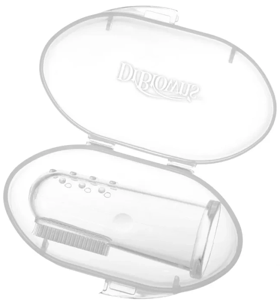 DR BROWN′S - silikonowa szczoteczka na palec do zębów i dziąseł