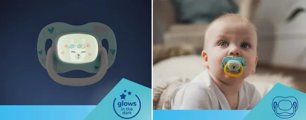 CANPOL BABIES Exotic Animals - smoczek uspokajający silikon 18 m+ okrągły | Leniwiec