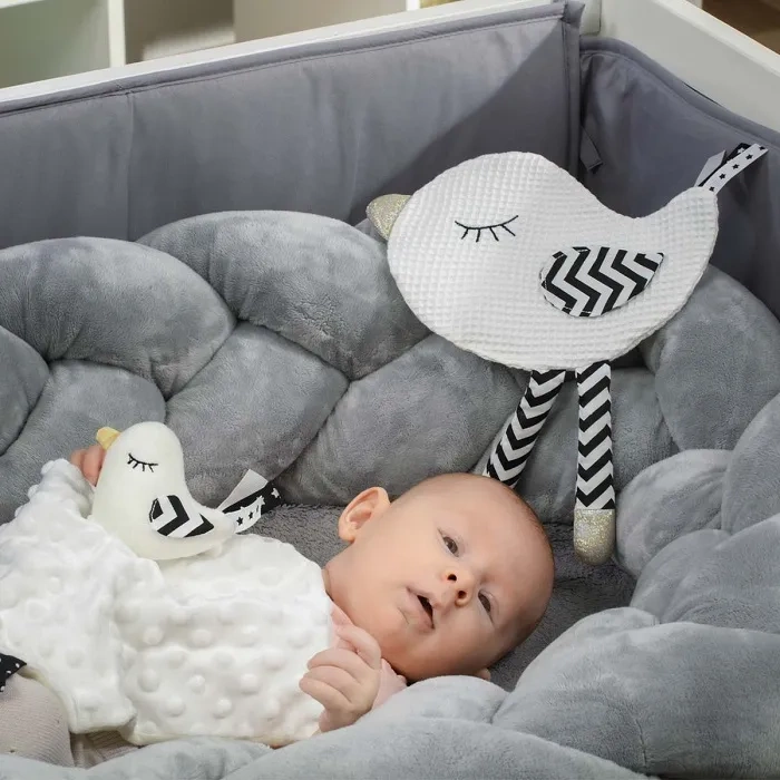 BABYONO Blink&Smile - przytulanka szeleścik | Little Birdie