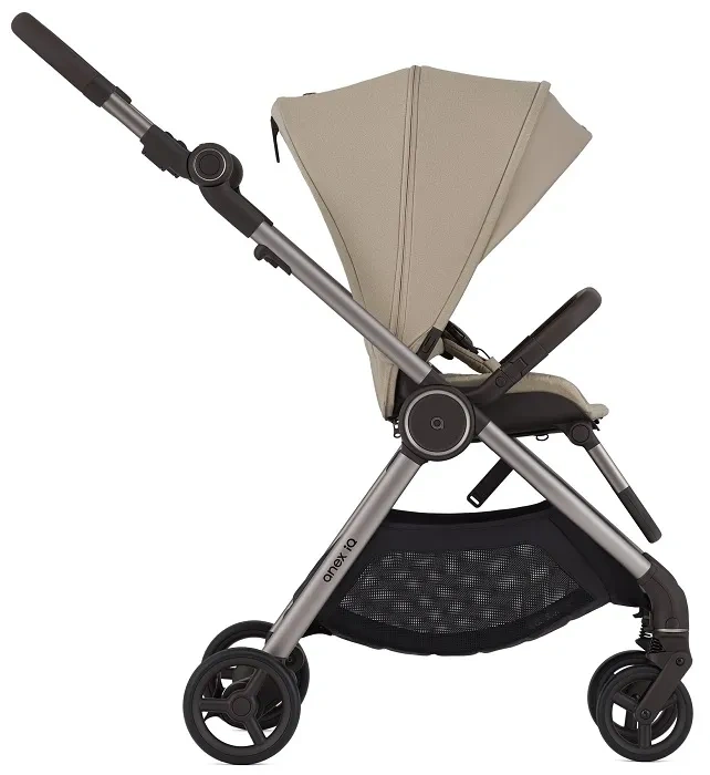 ANEX IQ Premium - wózek wielofunkcyjny, zestaw 3w1 z buggy | Crema