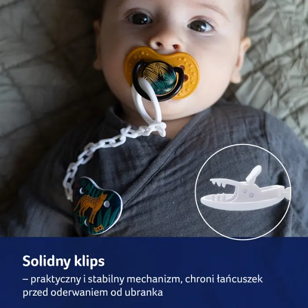 LOVI - łańcuszek do smoczka | JUNGLE VIBES