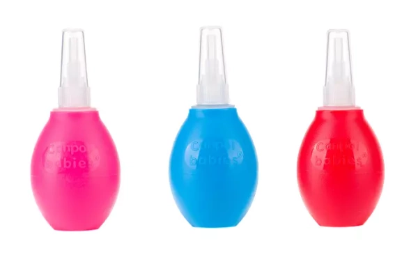 CANPOL BABIES - gruszka do nosa dla niemowląt z miękką i twardą końcówką 