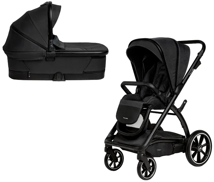 MUUVO Trick - wózek wielofunkcyjny, zestaw 2w1 | Jet Black