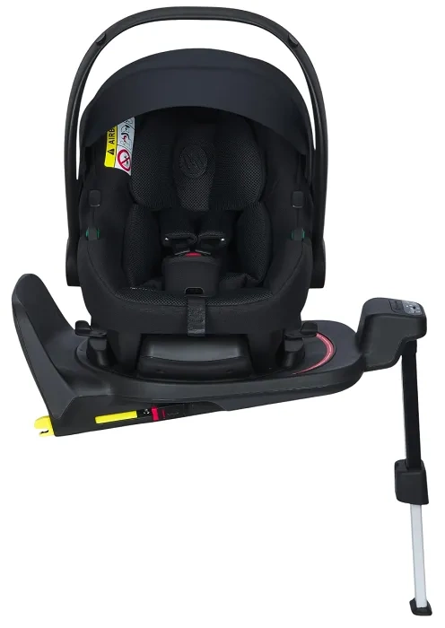 AVIONAUT Cosmo Airflow - fotelik samochodowy 40-87 cm + obrotowa baza IQ Orbit | Black