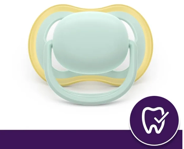 PHILIPS AVENT Ultra Air - smoczek ortodontyczny 2 szt. | 0-6 m