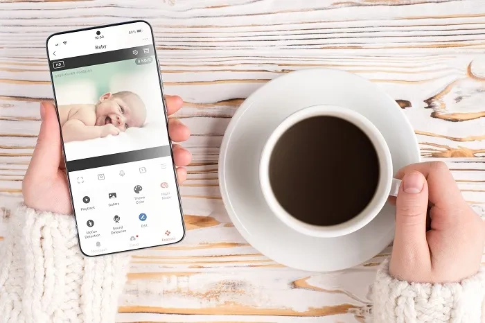 ALECTO SMARTBABY5 - niania elektroniczna Wi-Fi z kamerą | APLIKACJA