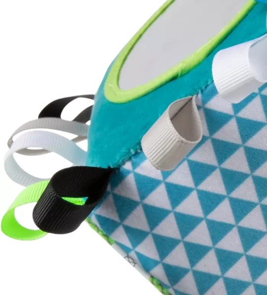 CANPOL BABIES - pluszowa kostka sensoryczna 12x12x12cm | BEARS 