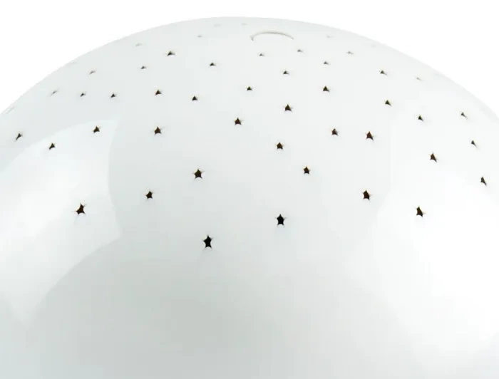 ALECTO BC-125GS - projektor nocnego nieba z czujnikiem dźwięku i kołysankami | Szary