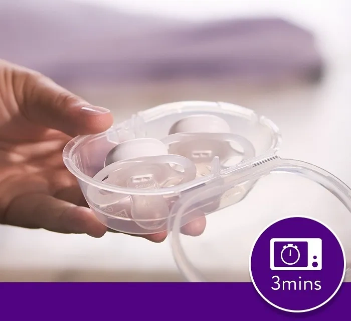 PHILIPS AVENT Ultra Air Nighttime - smoczek ortodontyczny 2 szt. | 18 m+