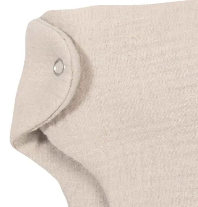 YOONCO - całoroczny, muślinowy śpiworek do spania dla niemowlaka | Beż