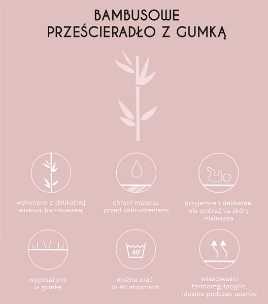 YOONCO - bambusowe prześcieradło do kołyski 90 x 40 cm | Niebieskie