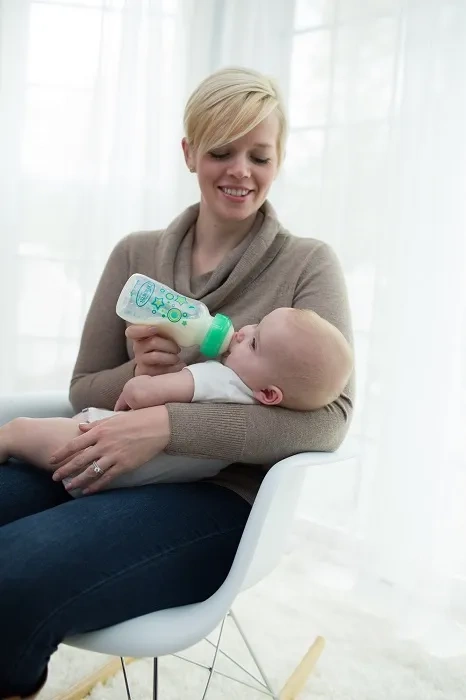 DR BROWN'S Options+ - antykolkowa, wąska butelka standard 250 ml ze smoczkiem i ustnikiem 6 m+ | Zielona