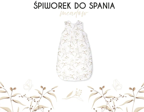YOONCO - całoroczny śpiworek do spania dla niemowlaka | Meadow