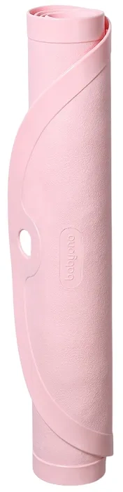 BABYONO - mata antypoślizgowa do kąpieli | Różowa