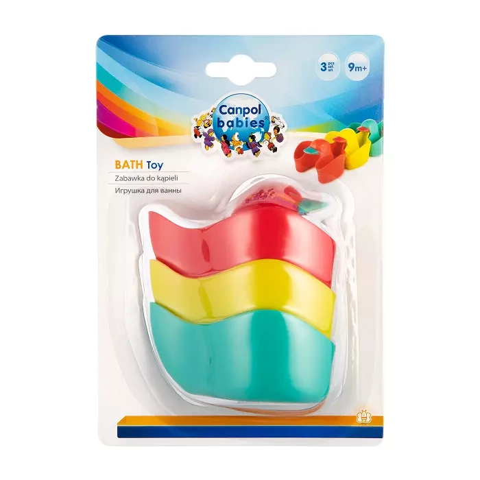 CANPOL BABIES - zabawki do kąpieli | KACZKI 3szt.