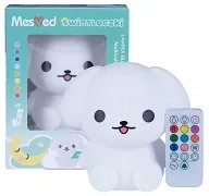 MESMED Świetlaczki - lampka silikonowa z pilotem | Piesełek