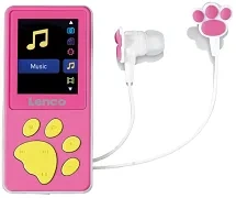 LENCO XEMIO-560PK - odtwarzacz MP3/MP4 z pamięcią 8GB | Różowy