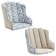 ELODIE DETAILS Grace - dwustronna poduszka do krzesełka | Garden Leo Toile