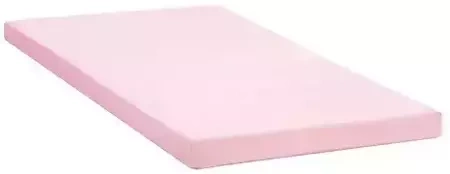 YOONCO - bawełniane prześcieradło do łóżeczka 120 x 60 cm | Różowe