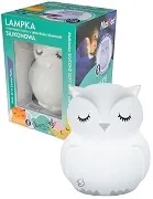 MESMED Świetlaczki - lampka silikonowa z głośnikiem Bluetooth | Sówka Hu Hu
