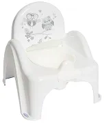 TEGA BABY - nocnik krzesełko z pozytywką Sowa | biały