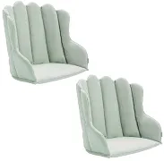 ELODIE DETAILS Grace - dwustronna poduszka do krzesełka | Mineral Green