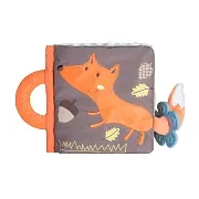 CANPOL BABIES - pluszowa książeczka edukacyjna | FOX
