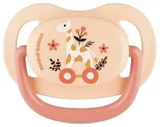CANPOL BABIES Toys - smoczek uspokajający silikon 0-6 m anatomiczny | różowy