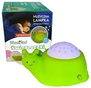 MESMED Świetlaczki - muzyczna lampka z projektorem | Ślimaciuś