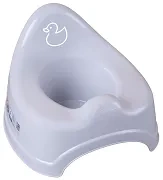 TEGA BABY - nocnik z pozytywką Kaczka | szary