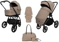 MUUVO One - wózek wielofunkcyjny, zestaw 2w1 | Praline