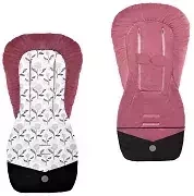 YOONCO - dwustronna wkładka do wózka | Flower