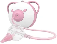 NOSIBOO Pro - elektroniczny aspirator do nosa z regulacją siły ssania | Pink