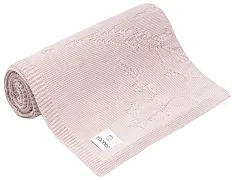 YOONCO Meadow - kocyk bambusowy 80x100 cm | Różowy