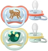 PHILIPS AVENT Ultra Air - smoczek ortodontyczny 2 szt. | 0-6 m