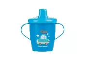 CANPOL BABIES - kubek niekapek twardy 250 ml | TOYS niebieski