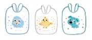 CANPOL BABIES -zestaw śliniaków nieprzemakalnych z frotte BUNNY & COMPANY | 3szt.