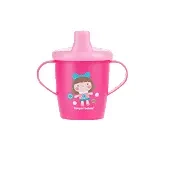 CANPOL BABIES - kubek niekapek twardy 250 ml | TOYS różowy
