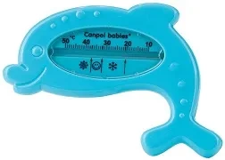 CANPOL BABIES - termometr do kąpieli dla niemowląt DELFIN | Niebieski