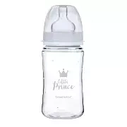 CANPOL BABIES - butelka szeroka antykolkowa 240 ml PP EasyStart | ROYAL BABY niebieska