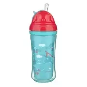 CANPOL BABIES - bidon ze składaną rurką silikonową 260ml | Samoloty