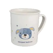 CANPOL BABIES - kubek plastikowy z uchem dla dziecka 170 ml CUTE ANIMALS | PIESEK