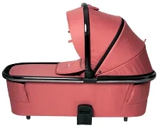 MUUVO Quick 3.0 Black Chrome - gondola XL do wózka | Pure Pink