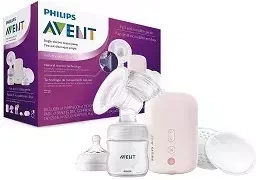 PHILIPS AVENT - laktator elektryczny z butelką Natural 125 ml