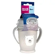LOVI - kubek niekapek 360° Drink Master 250ml Buddy Bear |  9m+