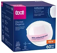 LOVI Discreet Elegance - antybakteryjne wkładki laktacyjne 60 szt. | białe
